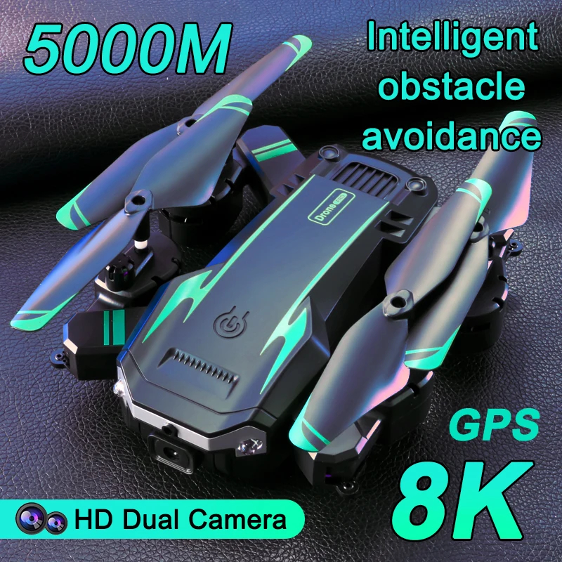 NM58976   G6, S6 Professional Foldable Quadcopter Aerial Drone 8K HD Camera GPS RC Helicopter FPV Wi-Fi Obstacle Avoidance Toy Gift