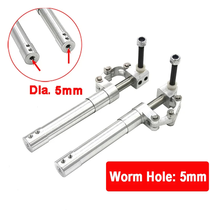 NM59088 5 mm Height 70 mm to 170 mm Spring Back Damping Kneeling Landing Gear Retract 3-4 Kg RC Model Aircraft Jet EDF Plane Part, Pack of 2