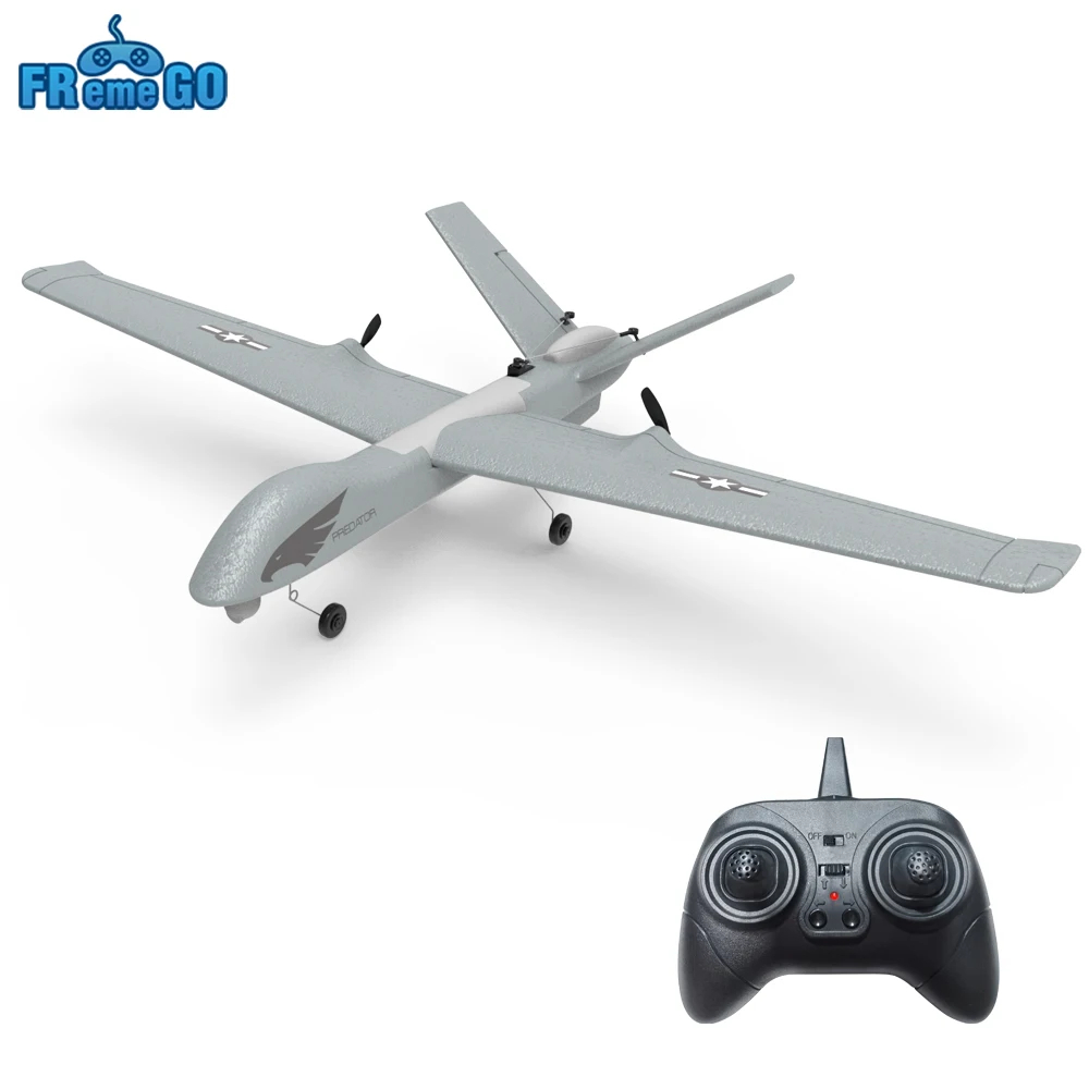 NM60839 RC Plane 2.4G 3CH Hand Throwing Foam Aircraft One Key Roll Fixed Wingspan RC Gilder Airplane Toys for Children Gifts