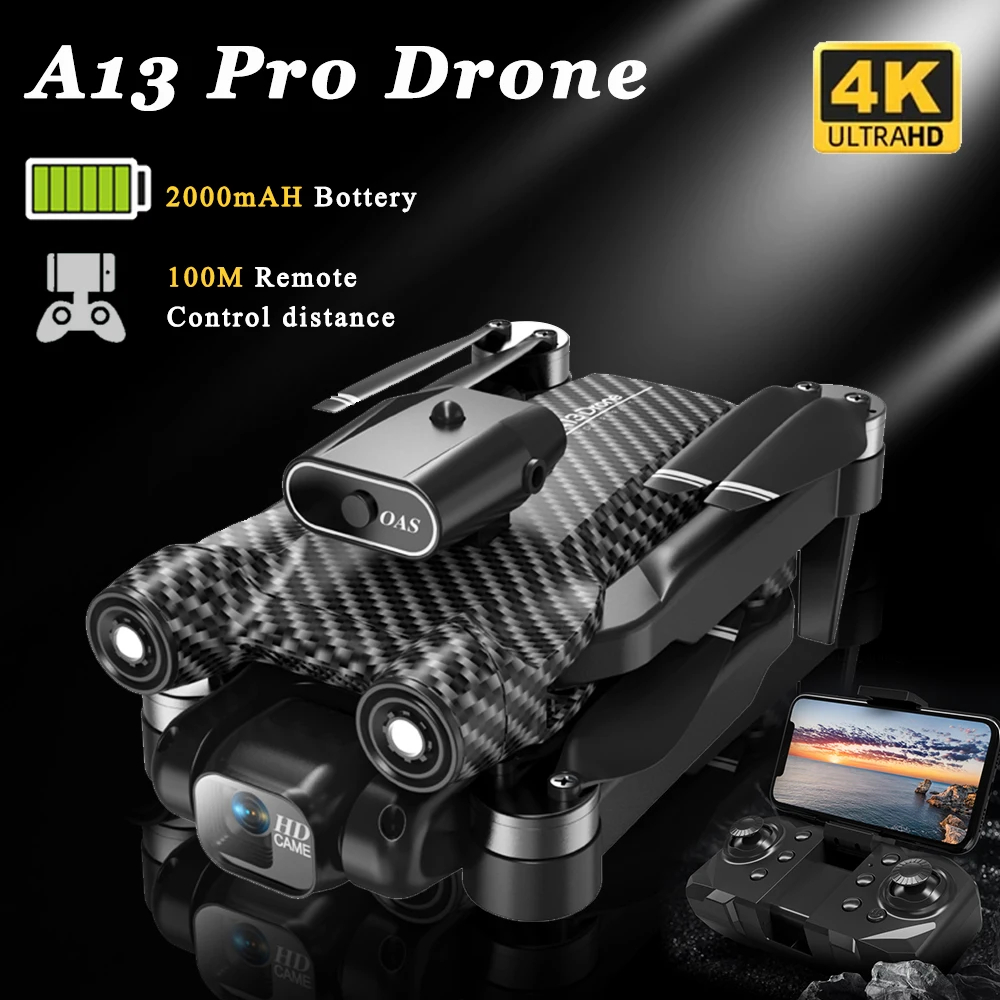NM59391 RC Drone HD Camera 4K Professional Aerial Aircraft Obstacle Avoidance Drone Folding Quadcopter Brushless Optical Flow Drone
