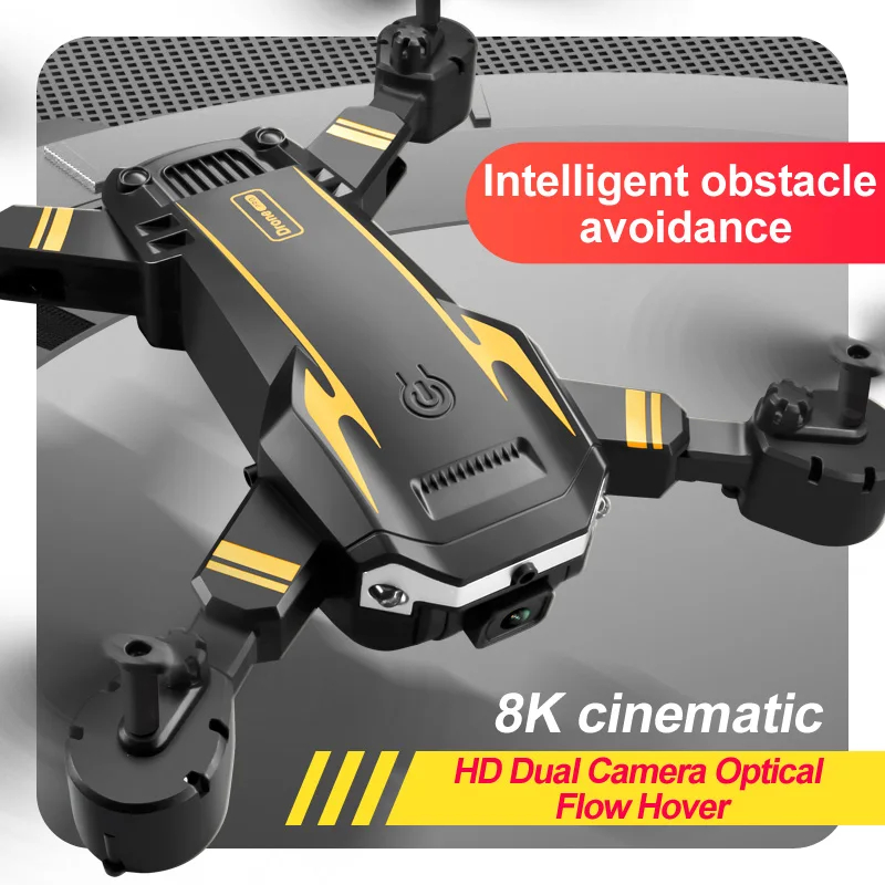 NM58658 5G Wi-Fi FPV Brushless Motor 360 Deg Laser Obstacle Avoidance GPS Return 8K HD Dual Camera RC Quadcopter Drone Toys