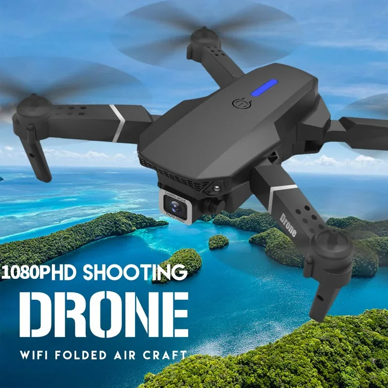 NM58672 Pro Drone 4k Professional HD 4k RC Airplane Dual-Camera Wide-Angle Head Remote Quadcopter Airplane Toy Helicopter