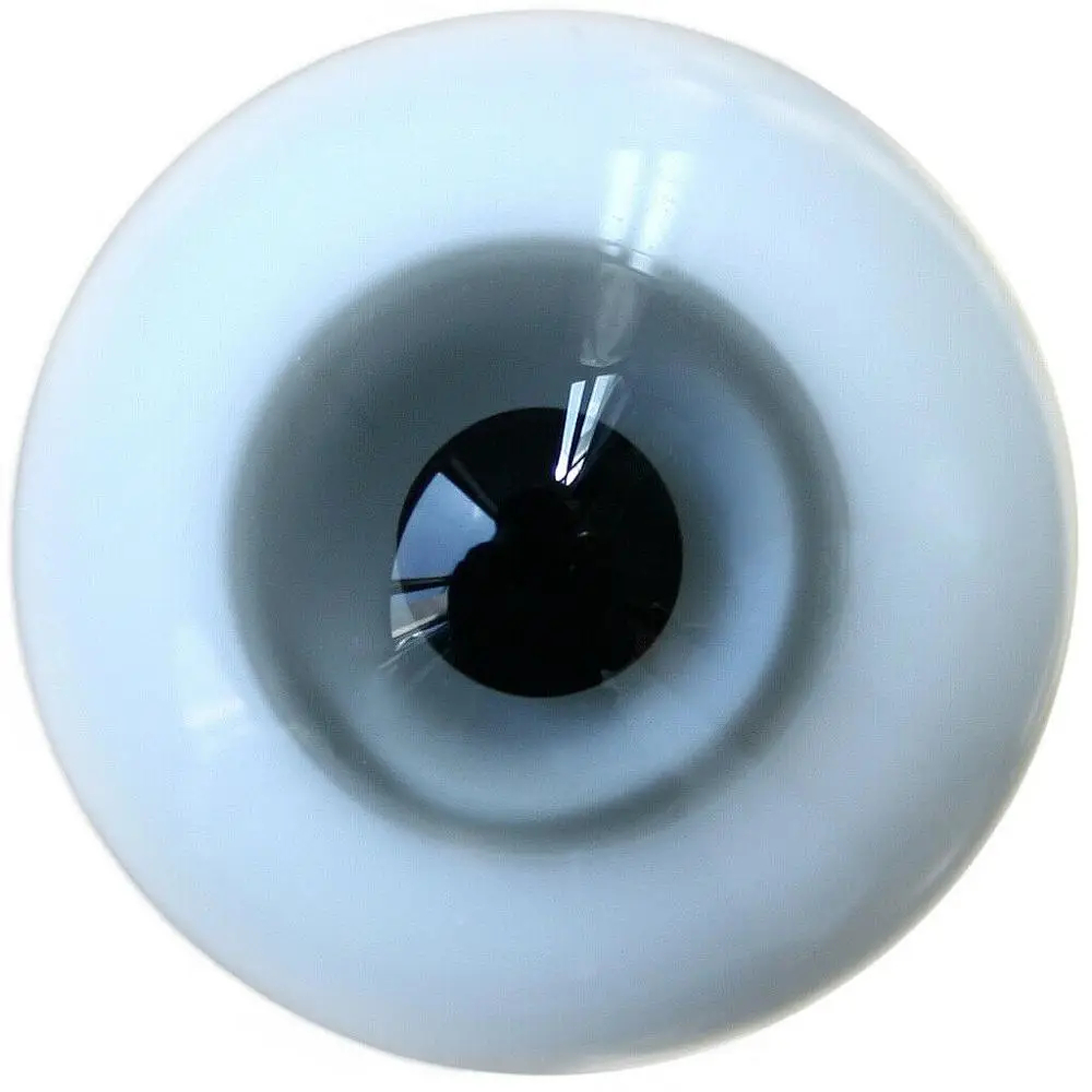 NM58738 6-24 mm Gray Glass Eyes Eyeball BJD Doll Reborn Making Crafts