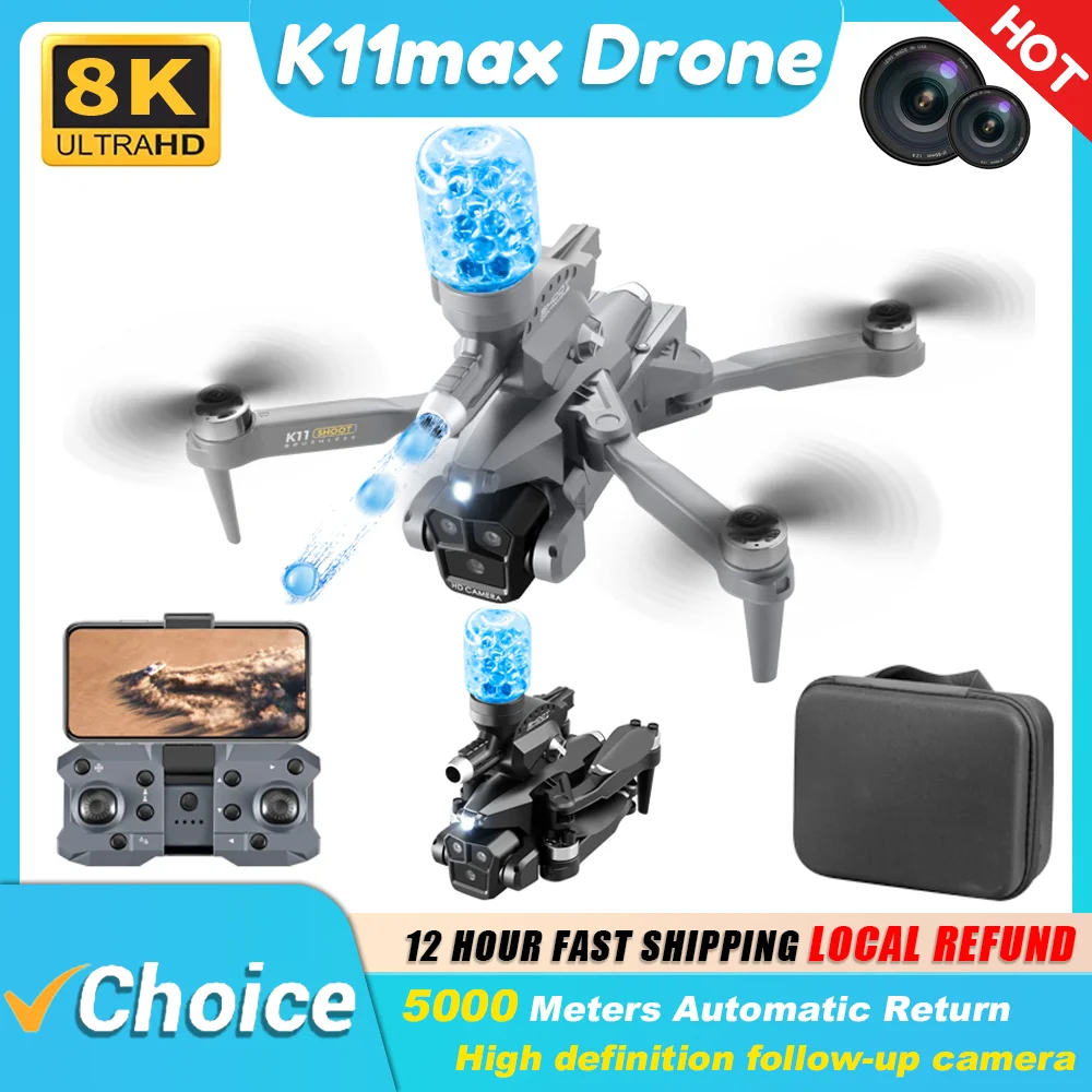 NM60561 Drone Launching Water Bomb Drones 8K Professional Camera Brushless Four Axis Aircraft Quadcopter Aerial Photography Drone
