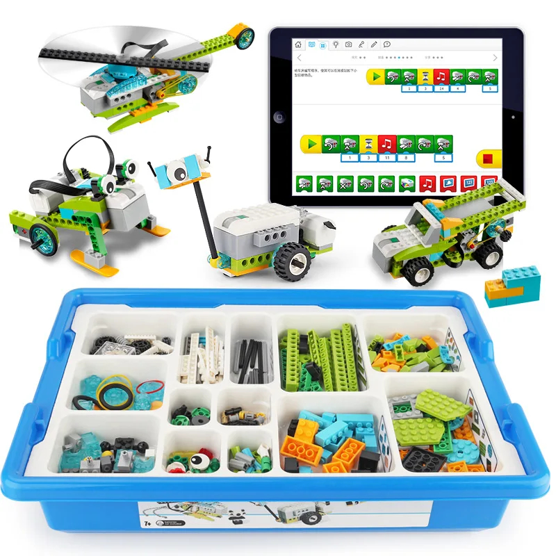 NM60657 Wedo 2.0 Program Brick Steam Stem Robot Toys Education Assembly Building Blocks Play Set Science & Engineering