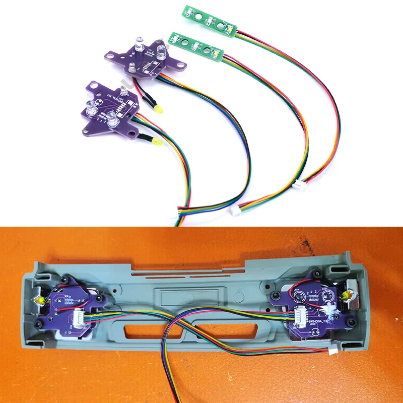 NM59864 F2000 LED Front & Rear Lighting System Headlights Taillight for 1 by 14 Tamiya RC Dump Truck Tipper Man Model Car Accessories