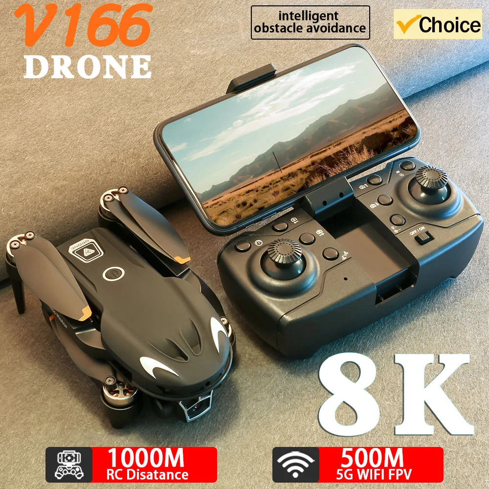 NM60155 FPV Wide Angle Dual Camera Aerial Photographer GPS Optical Streaming Brushless Obstacle Avoidance RC Drone Toy