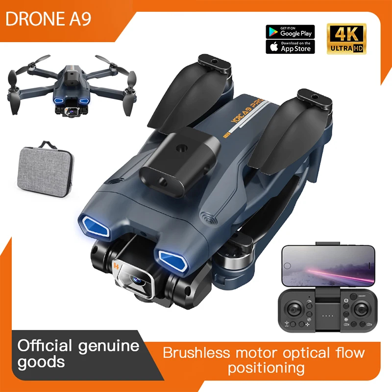 NM60938 4k Drone 8K Dual Camera Brushless High Hold Foldable Mini UAV Wi-Fi FPV Aerial Photography RC Quadcopter Toys Helicopter Drone -  UNO1RC