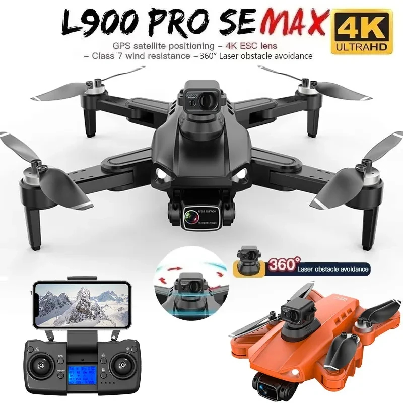 NM61067 Pro SE MAX GPS Drone 4K Professional Dual HD Camera 5G Wi-Fi FPV 360 deg Obstacle Avoidance Brushless RC Quadcopter Drones Toy