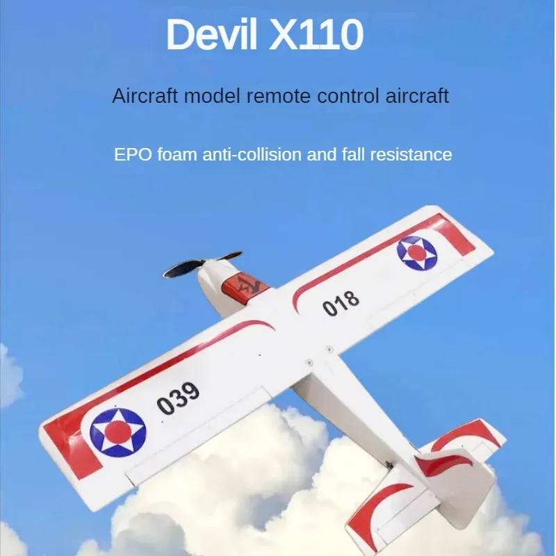 NM61808 Like A Pro with The   Devil X110 RC Airplane - Designed for Hobbyists Rc Airplane