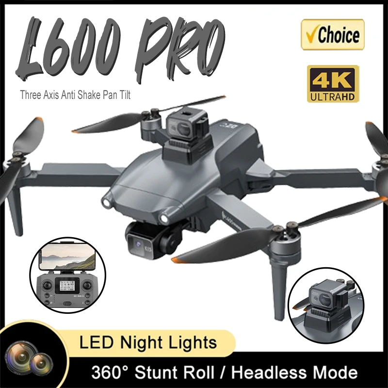 NM61820 Pro Max Drone 4k 3-Axis HD Dual Camera 360 deg Laser Obstacle Avoidance Brushless Motor GPS 5g Wi-Fi RC FPV Quadcopter Toys