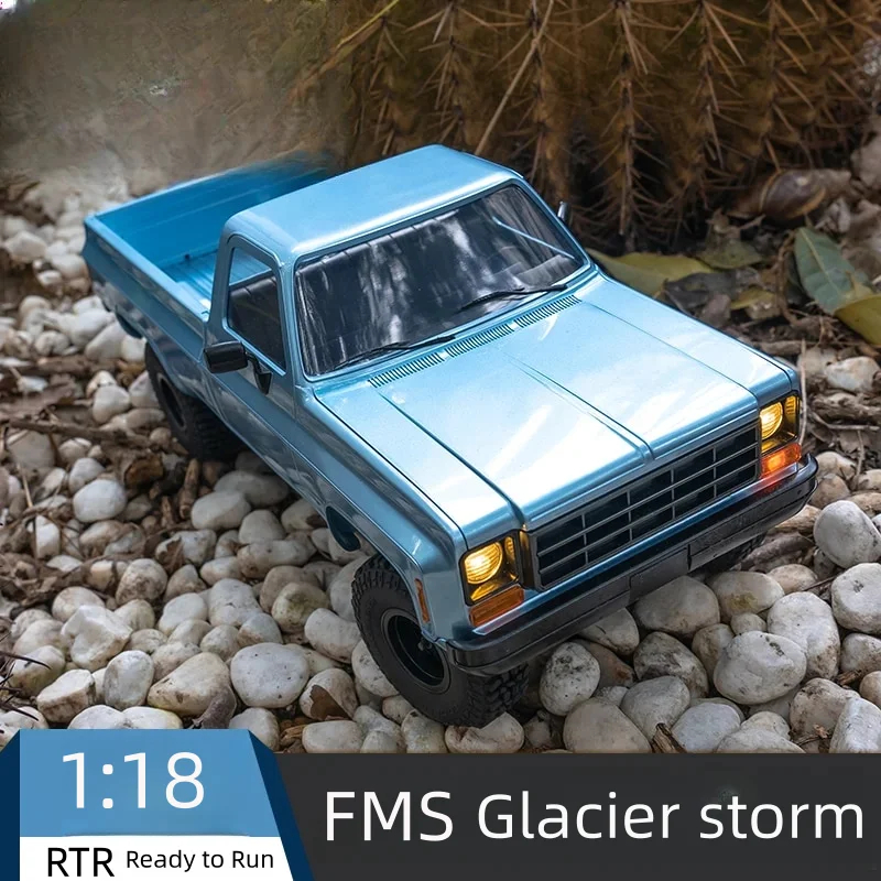 NM61924 1 by 18 RC Car Glacier Storm Electric Remote Control Cars Simulation Mini Truck 4WD Off-Road RC Crawler for Adults Gifts