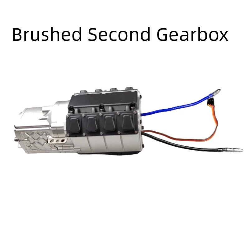 NM62055 Brushed Second Transmission Gearbox for 1 by 14 Tamiya RC Truck Scania Actros Man