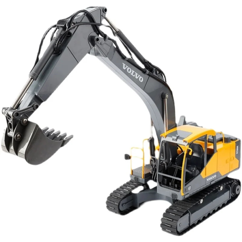 NM62460 1 by 16 Scale E598-003 EC160E RC Excavator Model 17CH 2.4GHz Grabber Hammer Attachment with Sound & Light