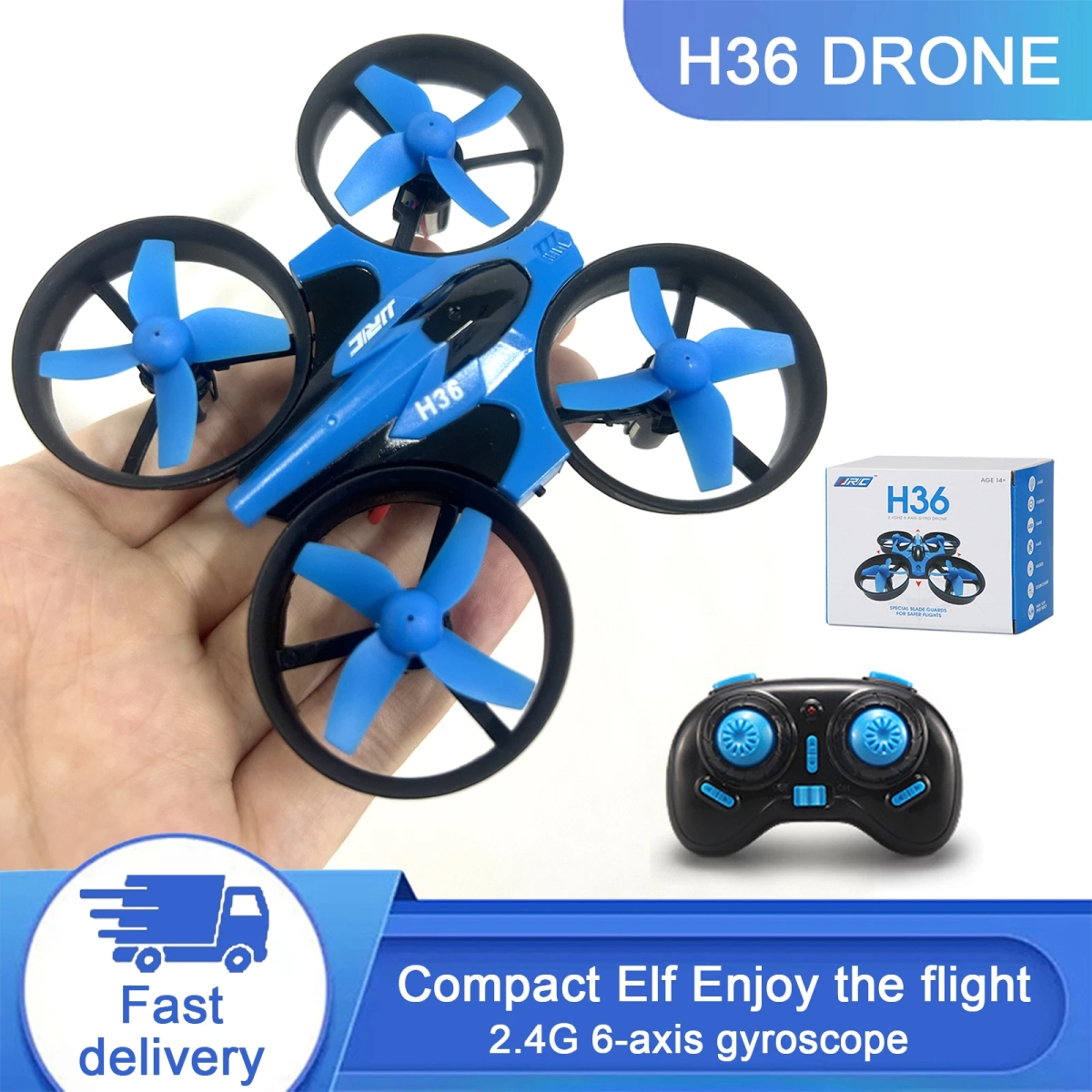 NM58311 Drone 2.4Ghz Folding Quadcopter Kids Toys Multi-Functional RC Drones with 360 Deg Rolling Flight Lighting RC Plane Boys Gifts