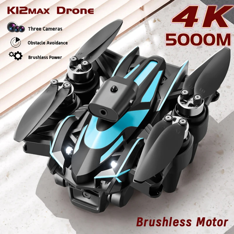 NM58494 Drone 4K Professional with Three Camera Intelligent Optical Flow Localization Four-Way Obstacle Avoidance RC Drone 5000 m