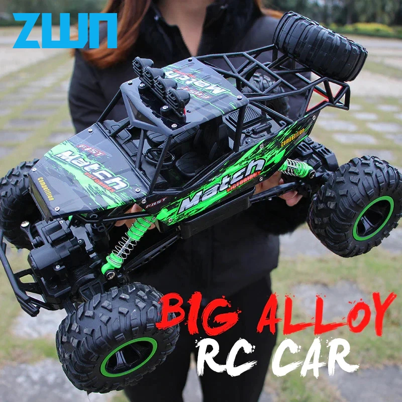 NM58598 1-12 & 1-16 4WD RC Car with LED Lights 2.4G Radio Remote Control Cars Buggy Off-Road Control Trucks Boys Toys for Children