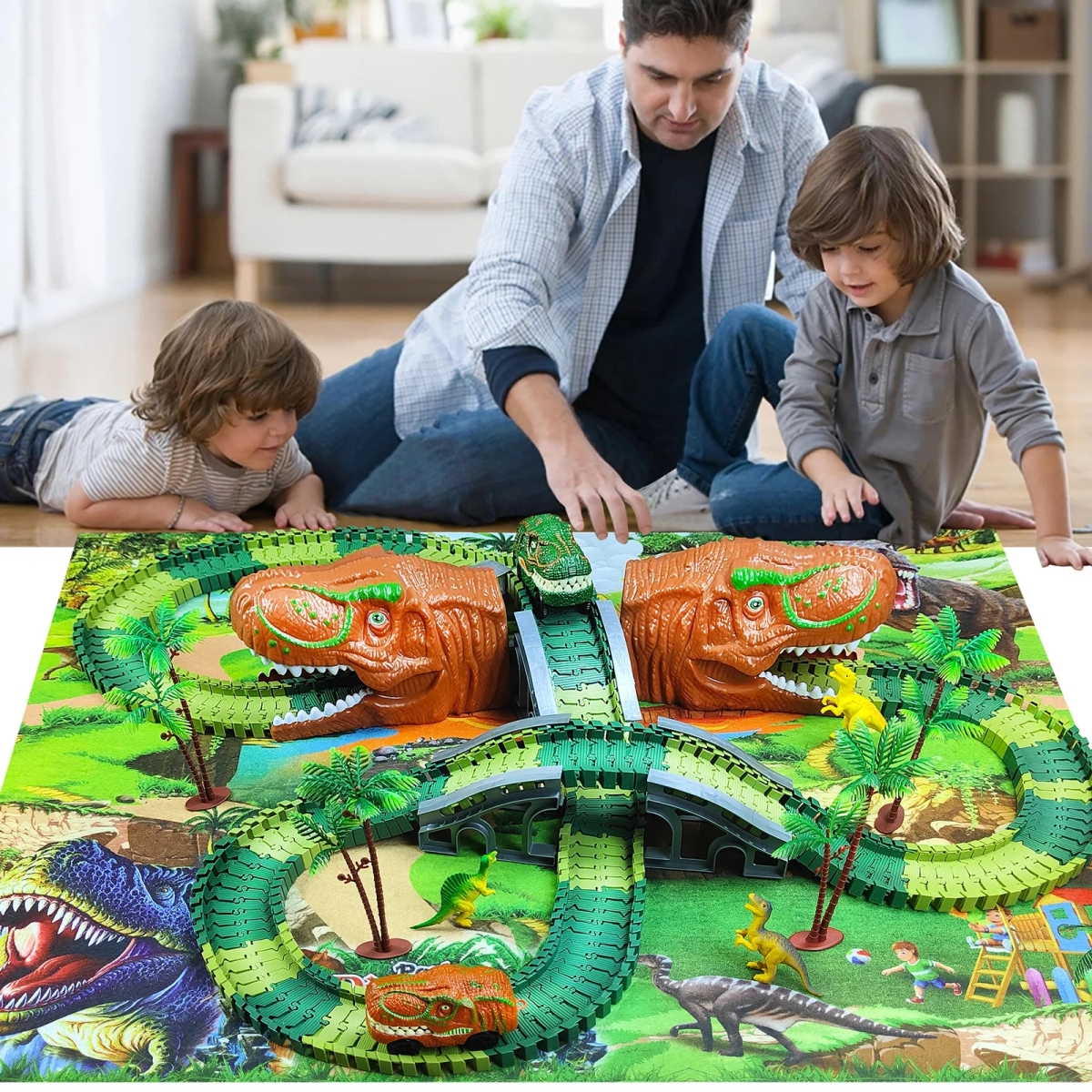 NM58884 Electric Rail Car Railway Toy Flexible Changeable Assembled Building Blocks Race Track for Boy Kids Toys Gift