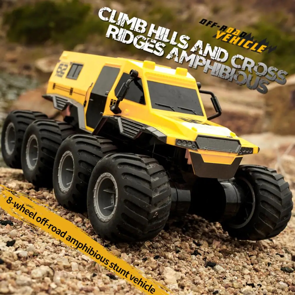 NM59035 8-Wheel 2.4G Amphibious Off-Road Climbing Remote Control Car for Children RC Toy Vehicle Birthday Gift