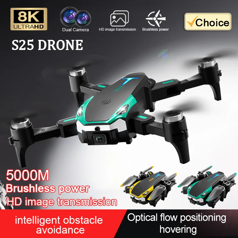 NM59057 5G Drone Professional 8K HD Dual Camera Foldable Quadcopter Aerial RC Helicopter FPV Wi-Fi Obstacle Avoidance Toys