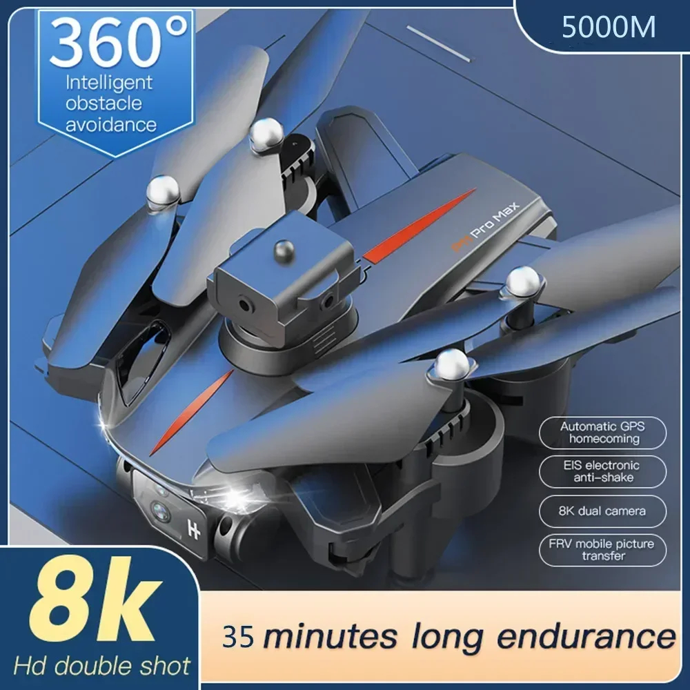 NM59555 5000 m 8K 5G GPS Professional HD Aerial Photography Obstacle Avoidance Drone Four-Rotor Helicopter