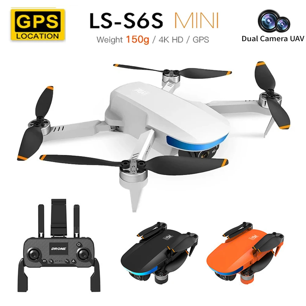 NM59659 Mini Drone 4K GPS Professional HD Dual Camera Aerial Photography Drone 5G Wi-Fi FPV Brushless Motor RC Drone Folding Quadcopter -  UNO1RC