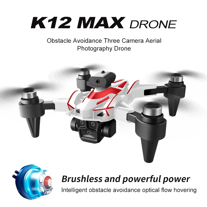 NM59366 Drone GPS Return Brushless Motor 4K HD Three Camera 360 Deg Laser Obstacle Avoidance Parking Apron RC Quadcopter Drone Toys