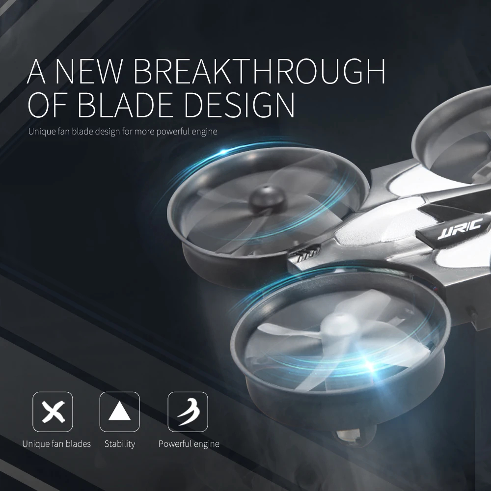 NM59605 H36 Mini Remote Control Drone 4CH 360 deg Rotating Quadcopter 6-Axis Headless Mode Childrens Toy One Click Return Drone