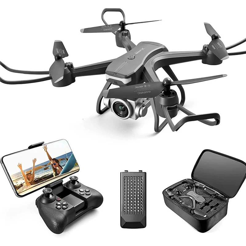 NM59883 V14 Drone 4K HD Dual Camera 6K Wi-Fi FPV Height Hold Drone RC Helicopter Professional Mini Quadcopter Toys