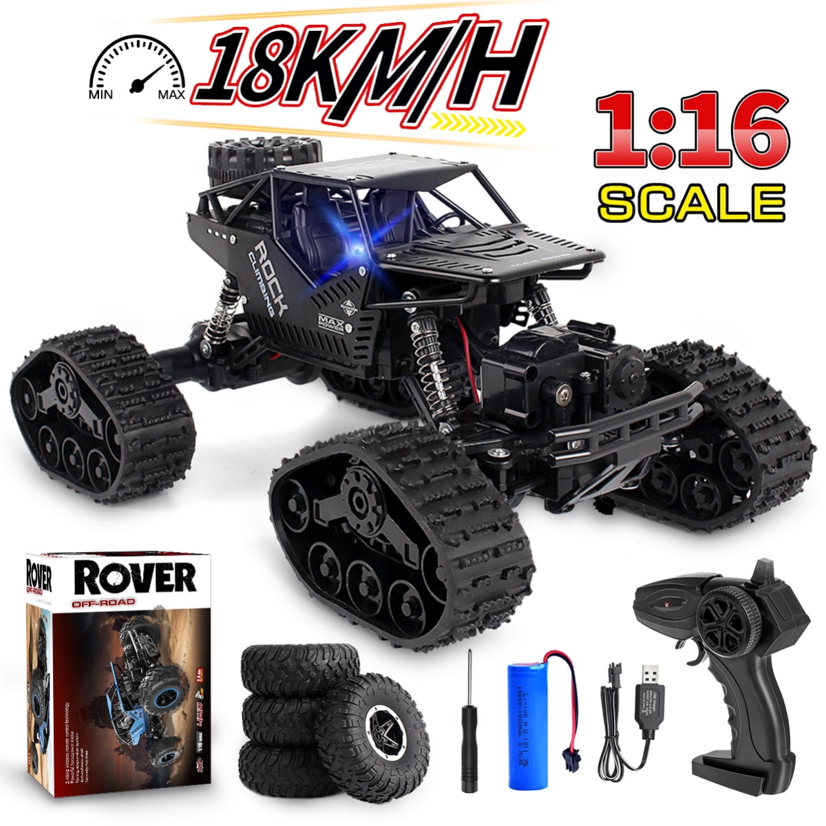 1-14 Scale Kids Rynal Fast Remote Control Racing Car Touys for 2.4 Ghz Off-Road Remote Control Trucks with 2 Rechargeable Batteries, Red -  Vigilancia, VI3495043