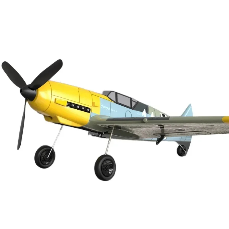 NM60006 BF109 Remote Control Airplane 2.4 GHZ 4CH 400 mm Wingspan One Key U-Turn Aerobatic RC Plane Model Toy Adult Gift Toy