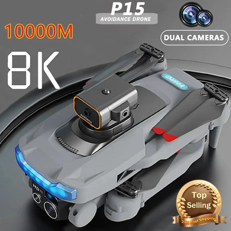 NM60494 10000 m Professional Edition 8K GPS HD Dual Camera Obstacle Avoidance Optical Flow Positioning Brushless Upgrade RC Drone