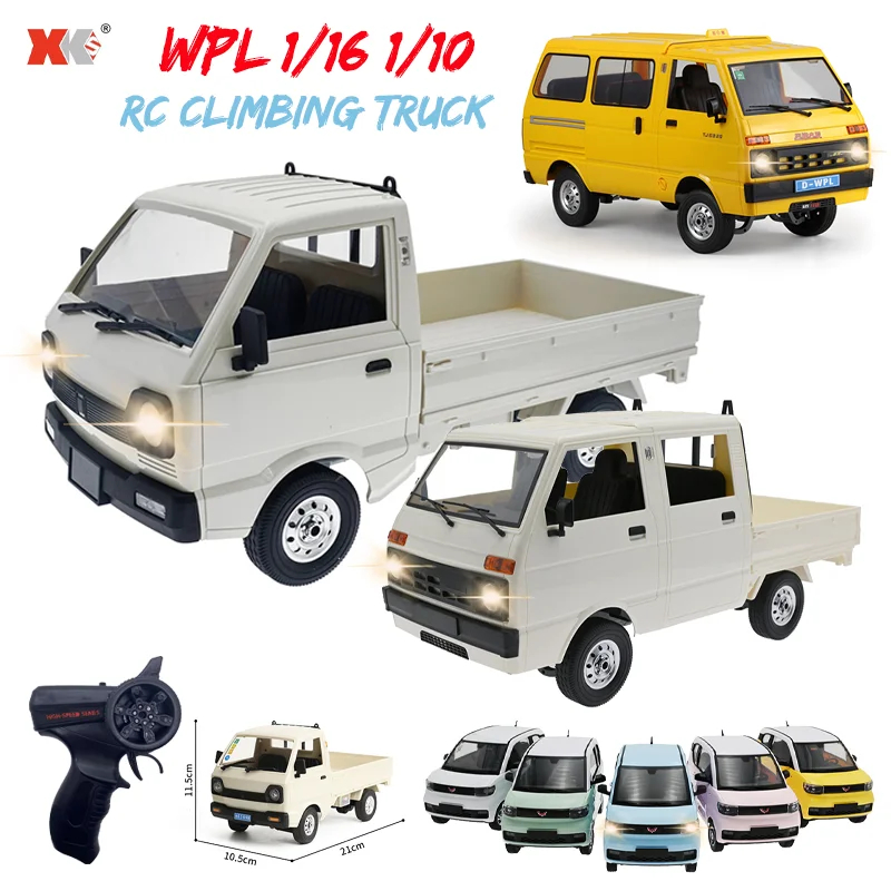 D12 1 by 10 RC Car D32 D22 D42 1 by 16 D12Mini Remote Control AWD on Road LED Light Climbing Truck RC Drift Toy Car Gift for Boys - Multi Color