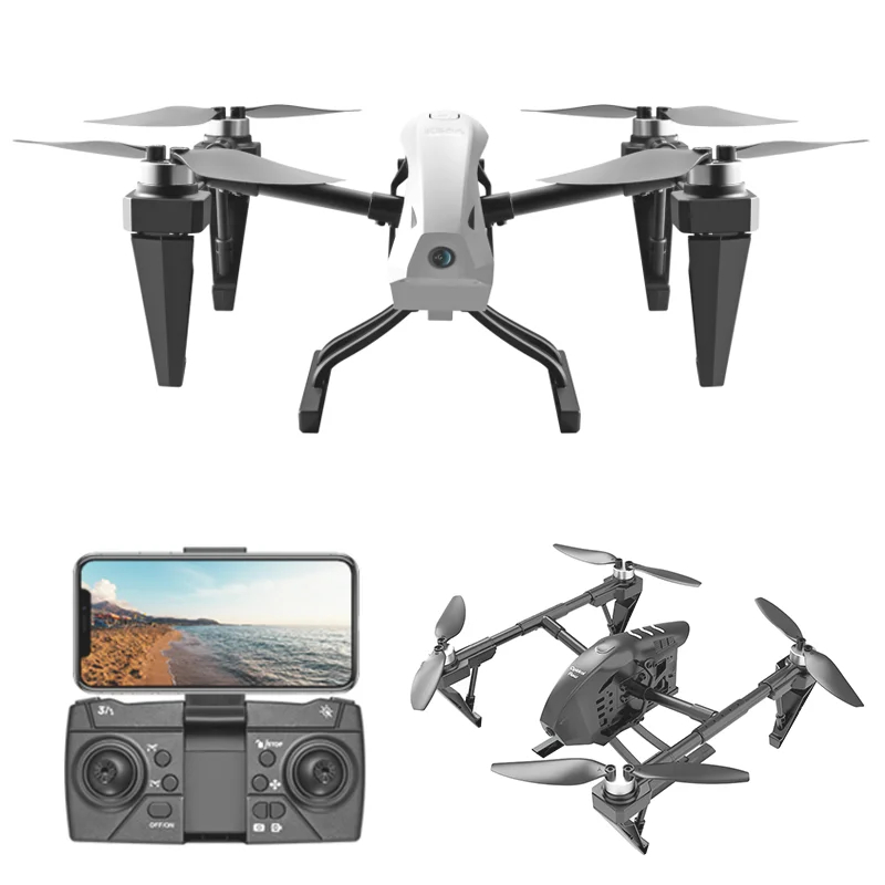 NM60743 New KS66 Drone Professional 8K HD Dual Camera 5G Wi-Fi Wide Angle Optical Flow Localization Brushless Motor RC Quadcopter -  UNO1RC