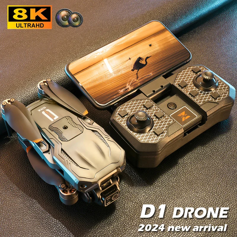 NM60960 New Drone 4K Professional 8K Dual Camera Wi-Fi FPV Optical Flow Brushless Lifting Obstacle Avoidance RC Quadcopter Toys