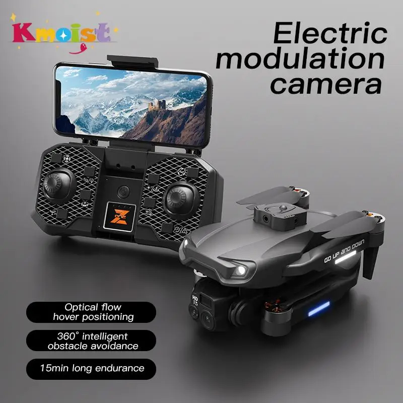 NM61149 Remote Control Drone Aircraft Toy Obstacle Avoidance Optical Flow Night Vision Dual Camera RC Quadcopter Drone Boy Toy