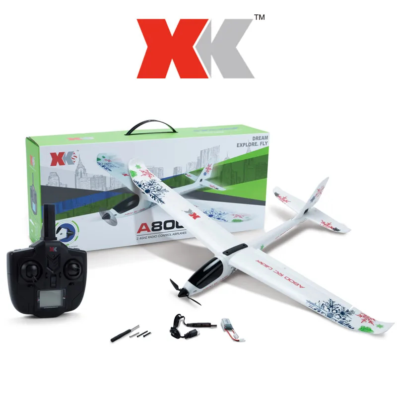 NM61218 XK A800 5CH RC Airplane 3D6G Assembly Gliders EPO Remote Control Plane Fixed Wing Aircraft Glider Toys for Boys
