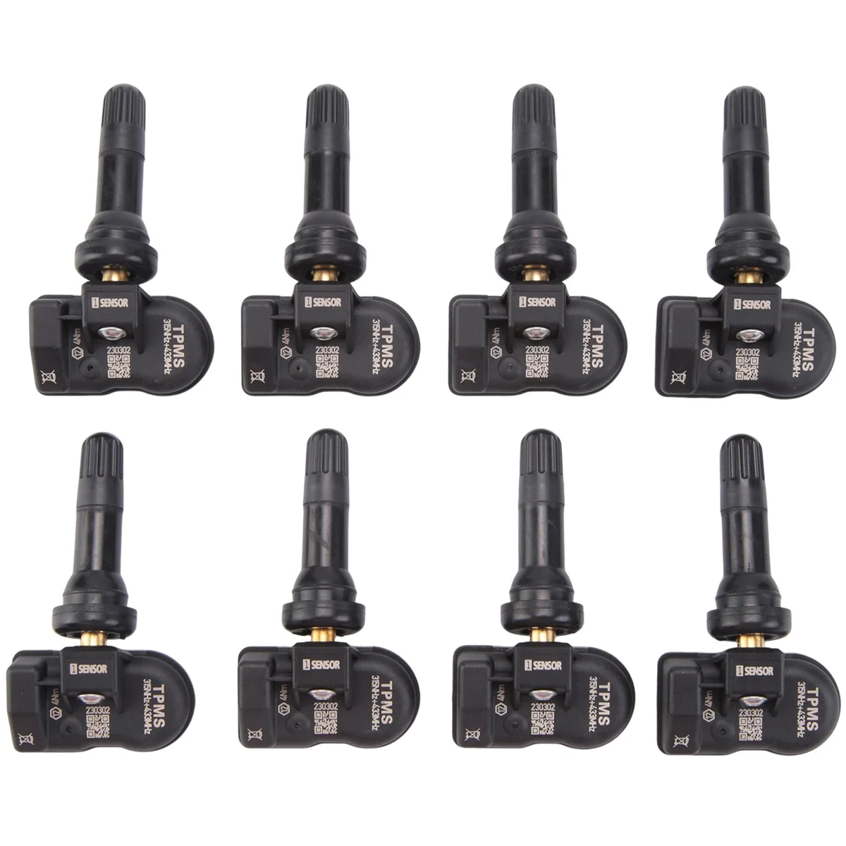 NM61236 TPMS Sensor 433MHz 315MHZ Universal 2-in-1 Programmable MX-Sensor for -Autel Tire Pressure Monitoring System