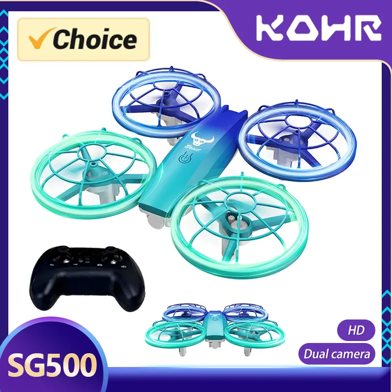 NM58724 SG500   Four-Axis Drone Cool Light with Aerial Photography Tumbling Remote Control Aircraft Drop-Resistant RC Drone Gifts