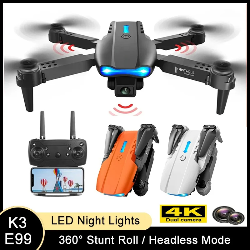 NM58742 Dron with Camera Professional 4K Dual Camera Wi-Fi Optical Flow Drone Fpv Obstacle Avoidance Aerial Photography Quadcopter