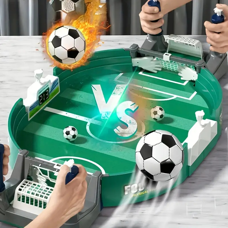 NM58870 Gathering Table Football Game - Educational Education for Fighting Fighter - Parent-Child Double Game - Holiday & Birthday Gift