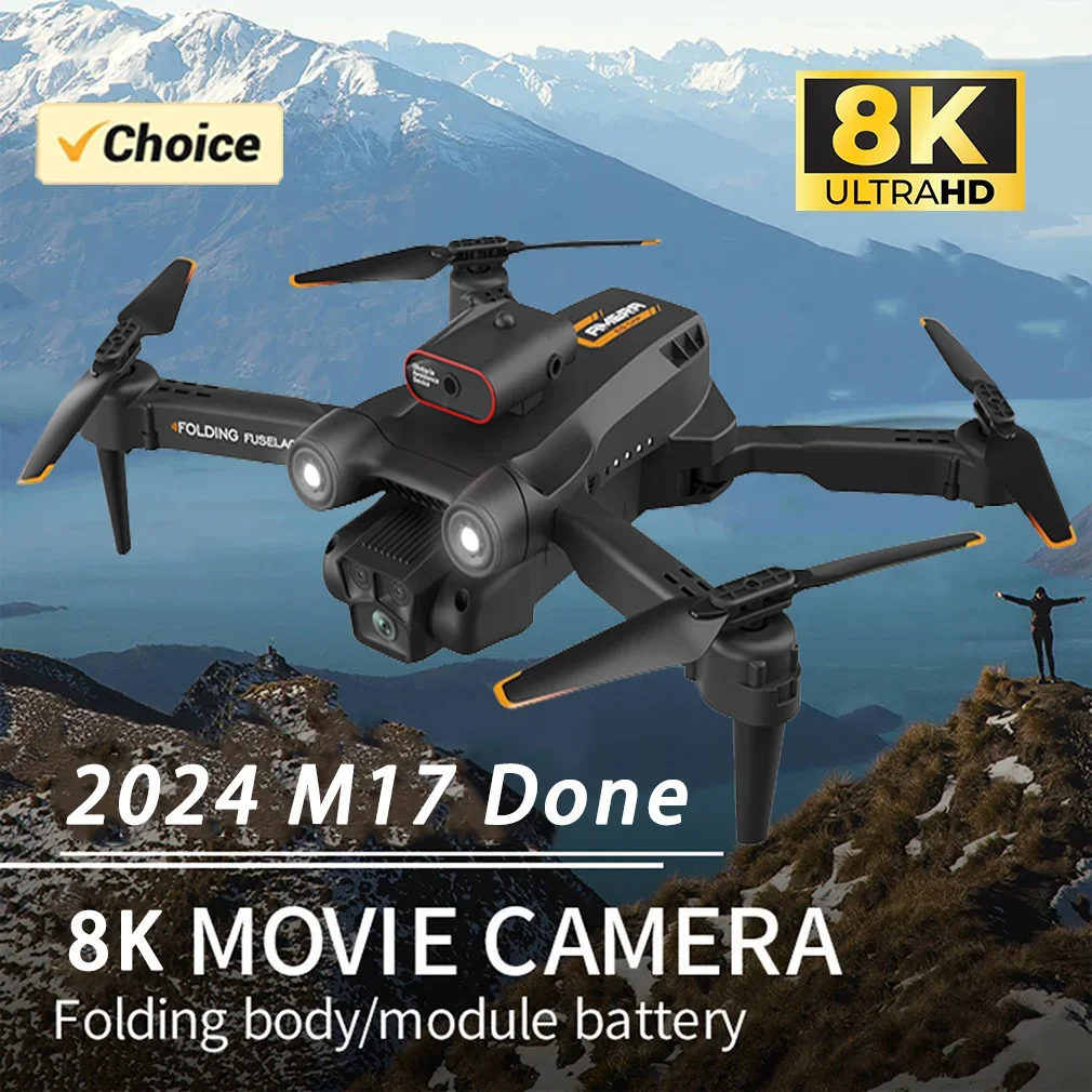 Max GPS Drone 8K Professional HD Dual Camera with 5G Wi-Fi 360 Obstacle Avoidance Brushless Foldable Quadcopter RC Distance 5km - Black & White