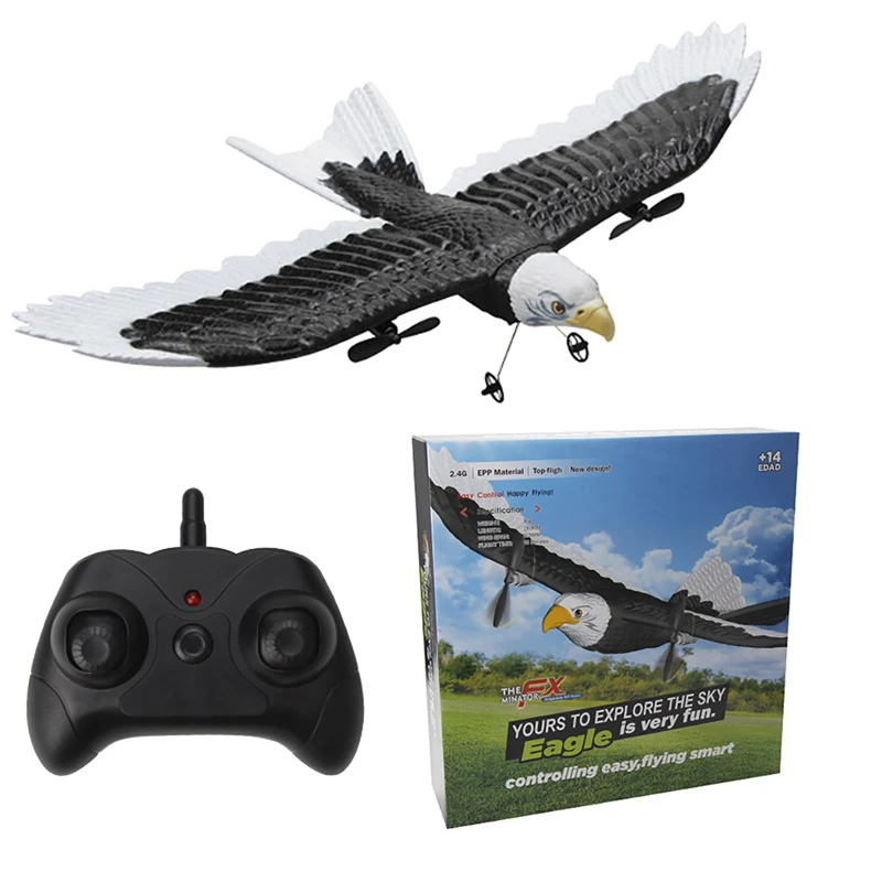 NM58977 RC Plane Eagle Airplane Wingspan Glider 2.4G Radio Remote Control Aircraft EPP Foam Toys for Children Boys