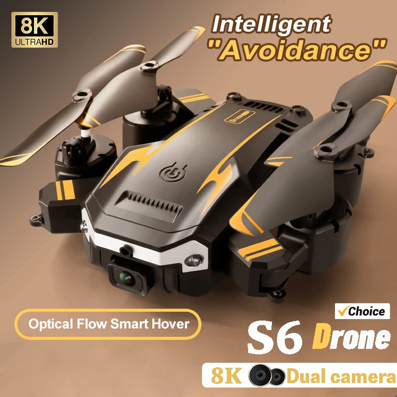 NM58984 Drone 8k HD Wide Angle Camera Light Flow Hover Foldable Aerial Photography RC Remote Control Quadcopter Helicopters Toy