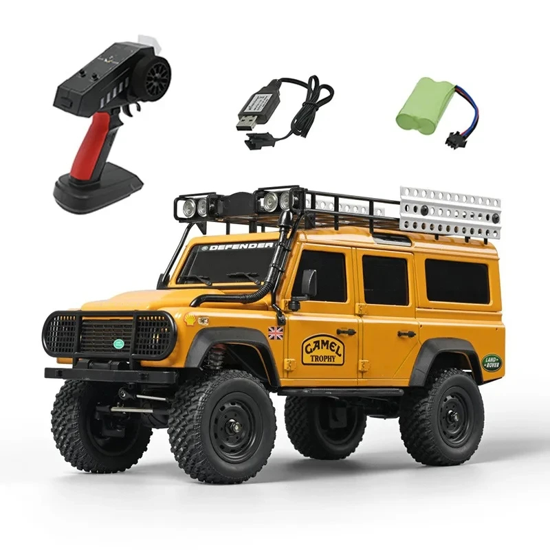 NM61970 Model 1-18 Crawler MN111 Kit Assembled RC Adult Professional 4WD Off Road Vehicle LED Lights Metal Car Shell RC Car Toy - Multi Color