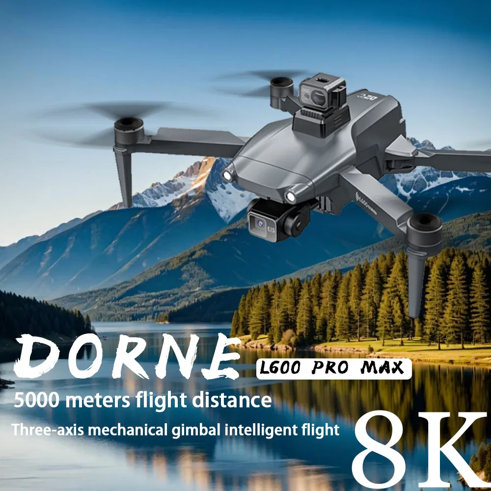 NM62028 Pro Max EIS 3-Axis Gimbal Professional Drone with Camera Remote Control Airplane GPS Obstacle Avoidance Optical Flow Drone