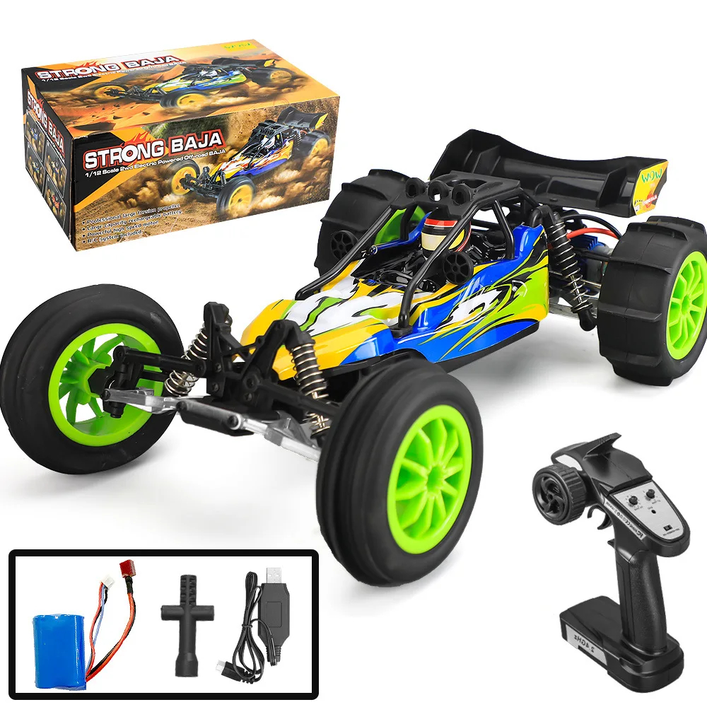 NM61845 YT158 RC Buggy 2.4G 4WD 1-12 Racing Car 85 KMPH Plus High Speed Car Desert Pull Off-Road Truck Climbing Car Gift Toys