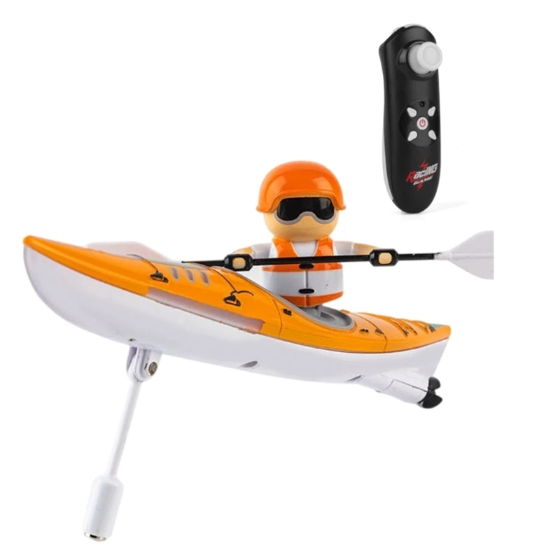 NM58474 Boat Wireless Control Fast Boat Toy Speed Kayak Toy Flexible Remote Control Boat Adult Kids Birthday Gift