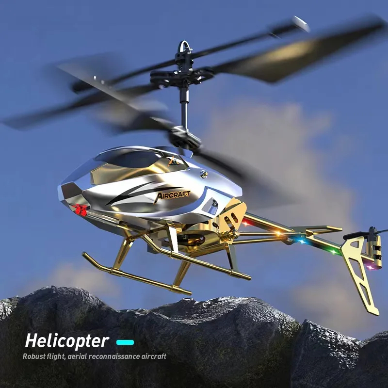 NM58483 Helicopter 2.4GHz 3.5 Channel Air Pressure Constant Height Light Remote Control Simulated Helicopter Toys Gift for Children
