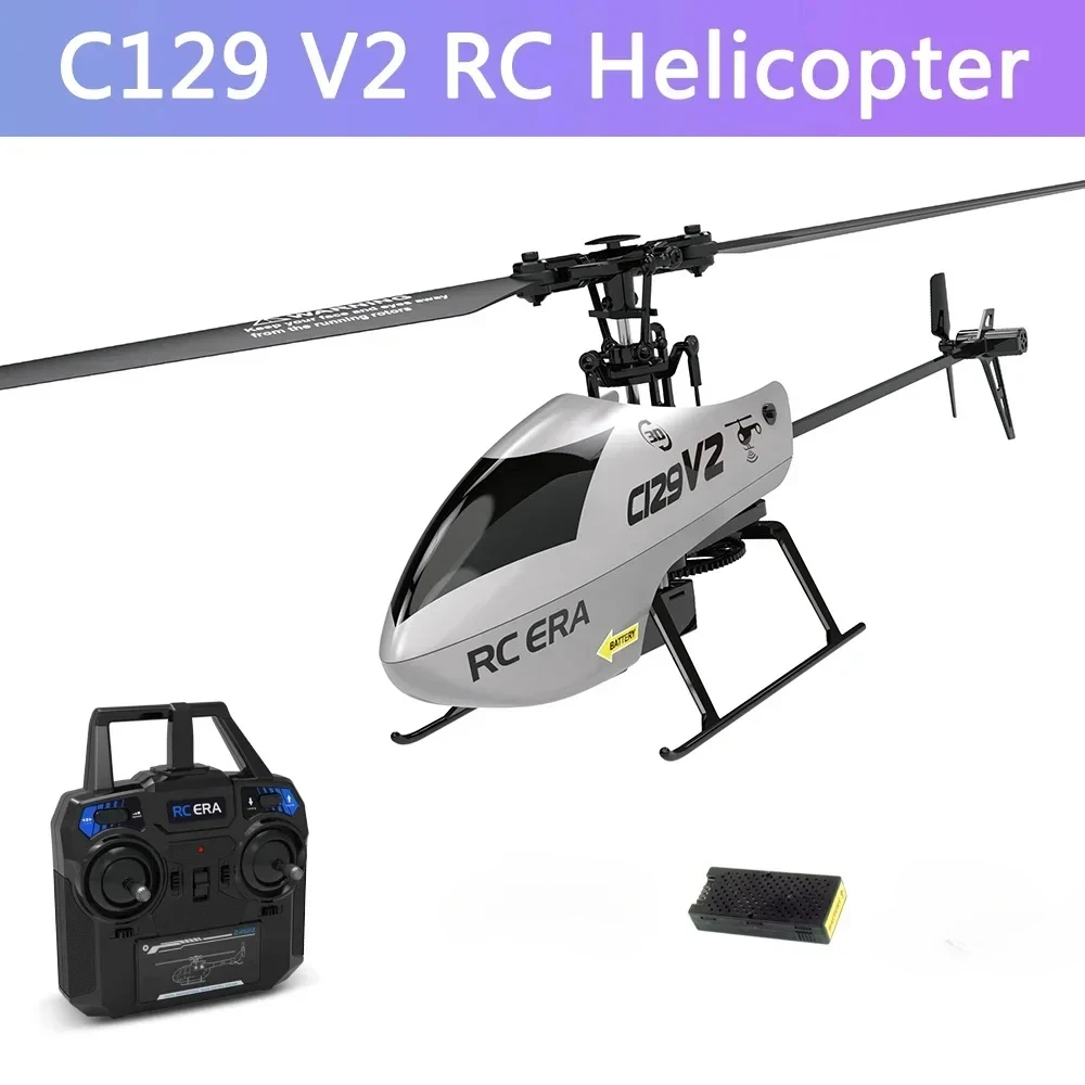 NM60186 V2 RC Helicopter 6 Channel Remote Controller Helicopter Charging Toy Drone Model UAV Outdoor Aircraft RC Toy